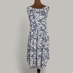 House Dress Floral Midi Stretch Cottagecore Pockets Size 3X Muumuu Bloomcore